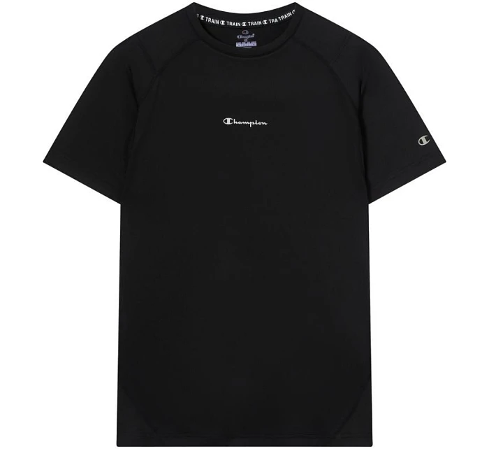 Pánské tričko SS Tee black model 22119690 KK001 pánské - CHAMPION