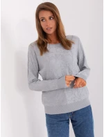 Sweter AT SW model 18895636 szary - FPrice