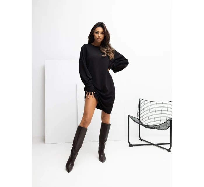 Sukienka RV SK model 21777691 czarny - FPrice Sukienka RV SK model 21777691 czarny - FPrice