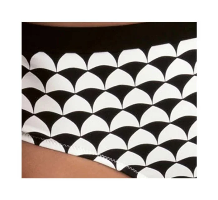 Dámské plavkové kalhotky  Černobílá  RosaFaia model 18997723 - Anita