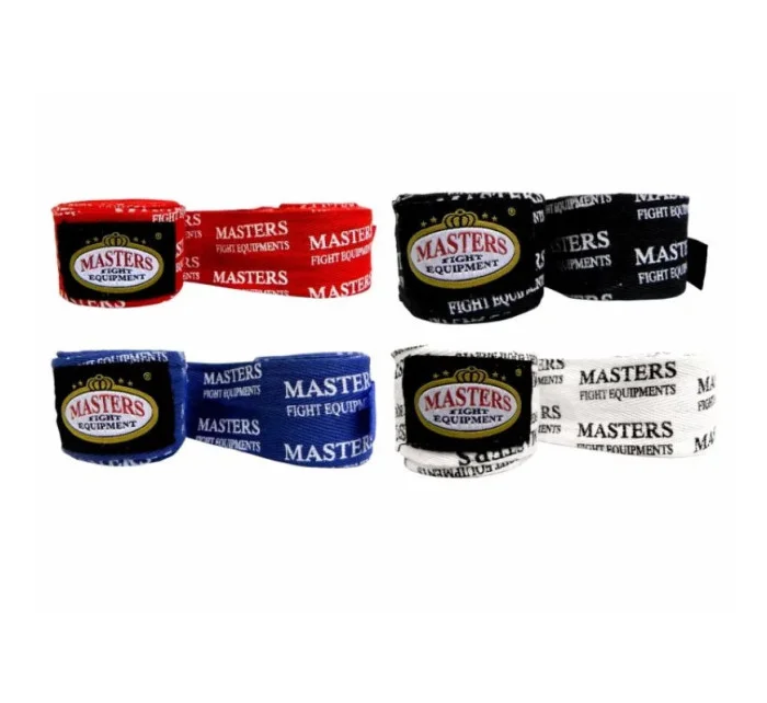 SPORT Boxerské opasky / bandáže BB1-3N1 130131-02N1 Čierny vzor - Masters