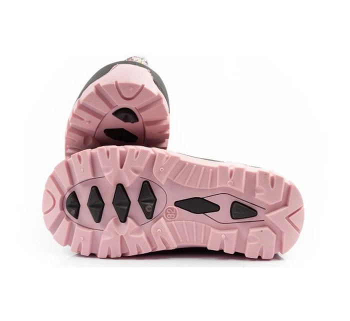 Detské zimné snežnice Kuky pink - Lee Cooper