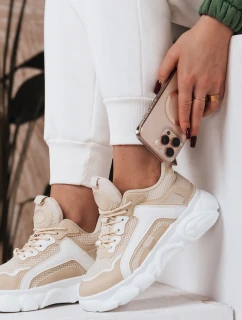 dámské tenisky béžové Dstreet model 21964445 - FashionStreet