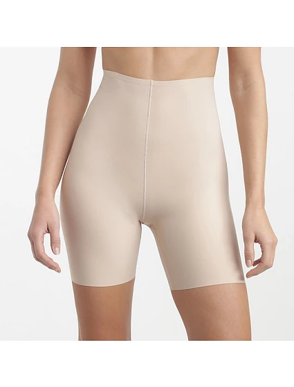 Dámske boxerky s vysokým pásom DIM MID WAIST PANTS - 69% POLYAMID, 31% ELASTAN - nude Dámske boxerky s vysokým pásom DIM MID WAIST PANTS - 69% POLYAMID, 31% ELASTAN - nude