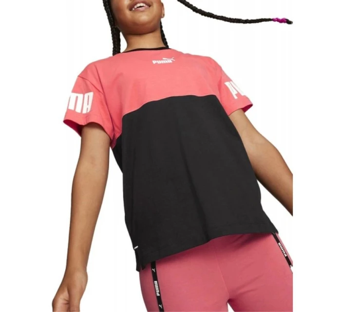 Koszulka Power Colorblock Jr model 21094948 35 - Puma Koszulka Power Colorblock Jr model 21094948 35 - Puma