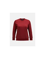 Bluza Peak Performance W Original Small Logo Crew bordowy Bluza Peak Performance W Original Small Logo Crew bordowy