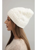 Fleecová čepice Marta K231 ecru