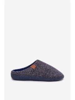 Pánské pantofle tmavě modré model 21793947 - Boto