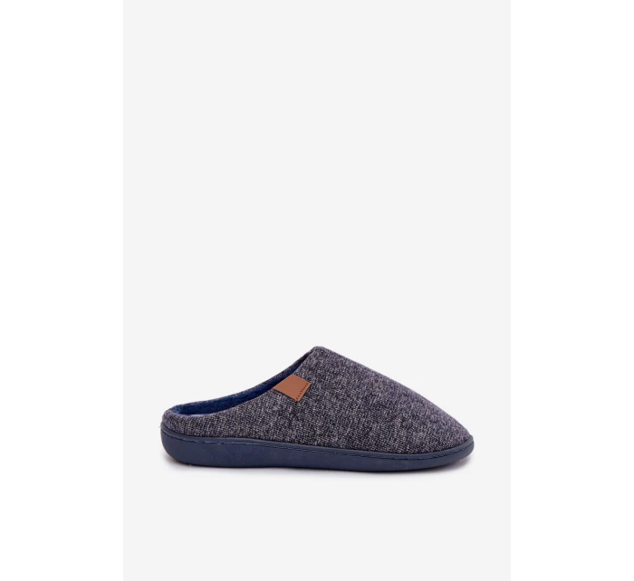 Pánské pantofle tmavě modré model 21793947 - Boto