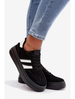 Dámské tenisky na platformě Černé model 21997873 - Boto