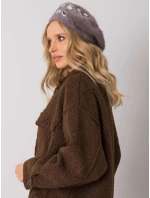 Dámska čiapka BF38834 1 tmavo fialová