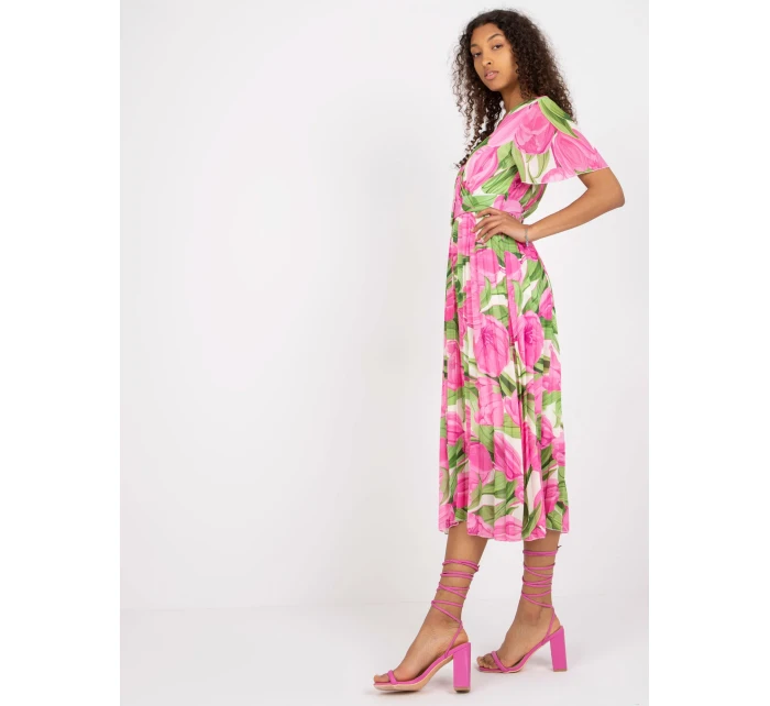 Šaty DHJ SK 11331 2.32 ružová Šaty DHJ SK 11331 2.32 ružová