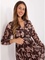 Šaty IT SK 10536 1.16P hnedé Šaty IT SK 10536 1.16P hnedé