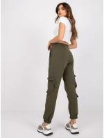 Tepláky RV DR 7461.03 khaki