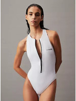 Dámske jednodielne plavky RACERBACK ONE PIECE-NYLON KW0KW02452YCD - Calvin Klein