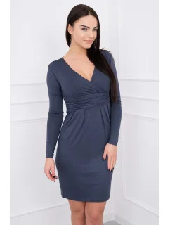Dámske šaty 8318 graphite - Kesi