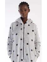 Dámský overal model 21820326 Šedá vzor - Vienetta