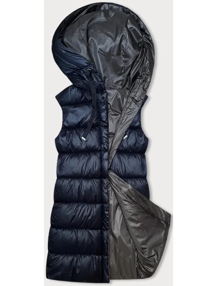 Tmavomodrá ľahká dámska vesta (YP-22077-2)