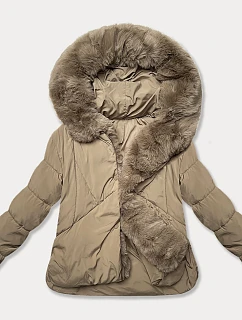 Béžová bunda typu pro přechodné období model 21248542 - J.STYLE