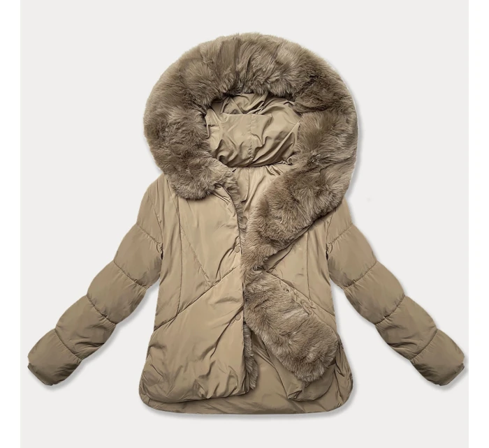 Béžová bunda typu pro přechodné období model 21248542 - J.STYLE