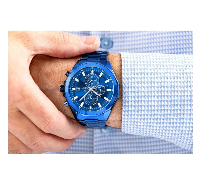 Pánské hodinky Chronograph Sapphire Blue model 21807497 - Giewont Pánské hodinky Chronograph Sapphire Blue model 21807497 - Giewont