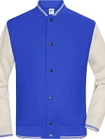 Daiber 8044 College bunda z biobavlny 02.8044 royal/sandstone