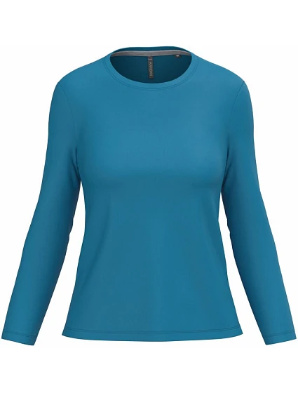 Kariban K 383 Dámske tričko s dlhým rukávom 20.K383 tropical blue Kariban K 383 Dámske tričko s dlhým rukávom 20.K383 tropical blue