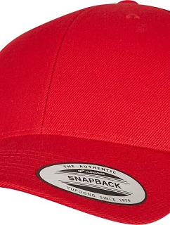 6 panelová Snapback kšiltovka 55. red model 22412518 - Flexfit