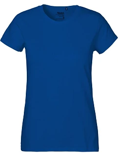 Neutral O 80001 Dámske tričko z hrubej bio bavlny 77.8001 royal
