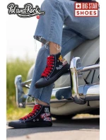 Trampki damskie - 30. Pol 'and'Rock x Big Star OO274A701 Trampki damskie - 30. Pol 'and'Rock x Big Star OO274A701