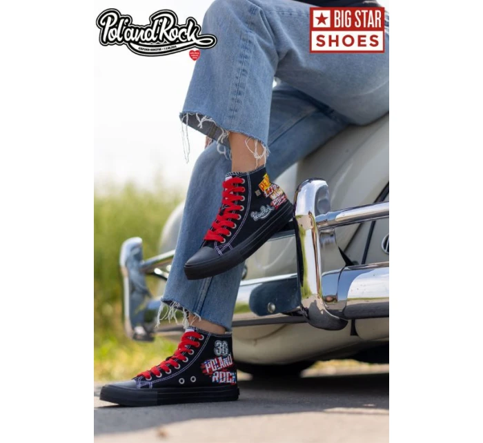 Trampki damskie - 30. Pol 'and'Rock x Big Star OO274A701 Trampki damskie - 30. Pol 'and'Rock x Big Star OO274A701