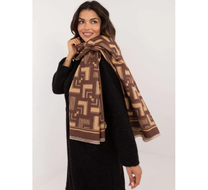 Šála AT SZ model 20506902 hnědá - FPrice