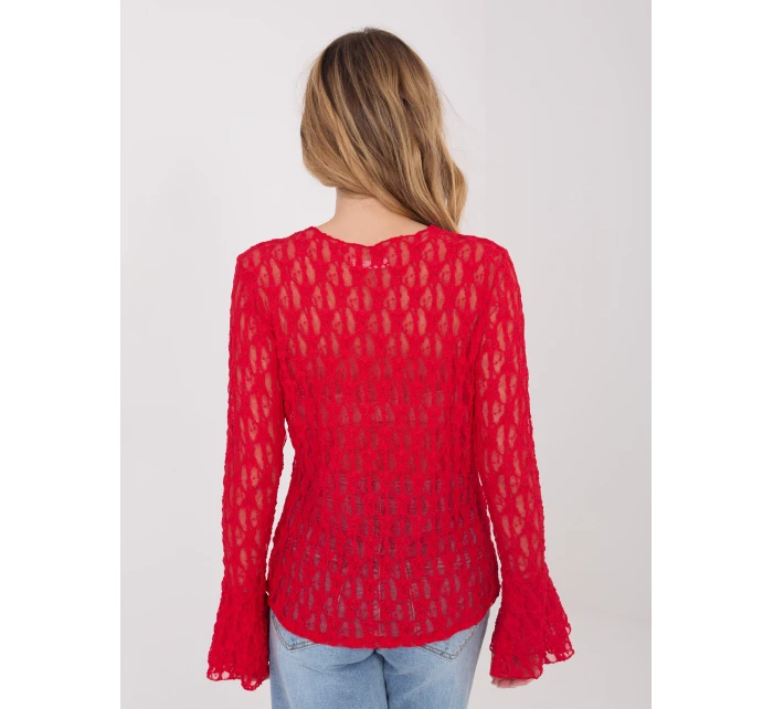 Bluzka IT BZ model 21886097 czerwony - FPrice Bluzka IT BZ model 21886097 czerwony - FPrice