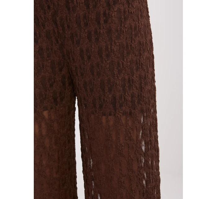 Spodnie IT SP model 21801851 brązowy - FPrice