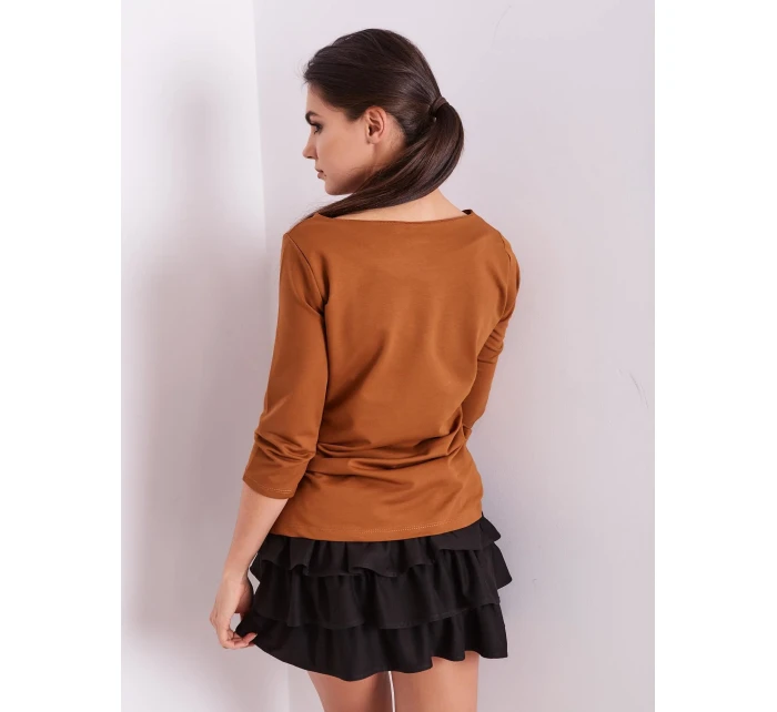 Blúzka CZ BZ 1694.08 svetlohnedá Blúzka CZ BZ 1694.08 svetlohnedá