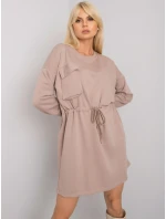 Šaty RV SK model 15883973 tmavě lila - FPrice Šaty RV SK model 15883973 tmavě lila - FPrice