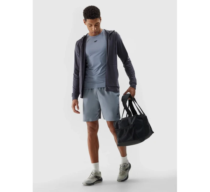 Pánské sportovní rychleschnoucí šortky 4F - šedé