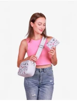 Dámska kabelka Vuch Massimo Wildflowers Grey