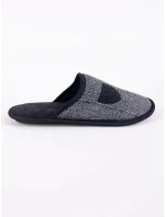 Pánské pantofle model 20536142 Černá s šedou - Yoclub