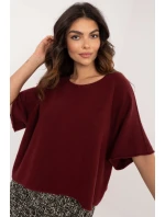 Sveter s krátkym rukávom model 202702 Taliansko Moda Sveter s krátkym rukávom model 202702 Taliansko Moda