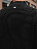 Pánsky sveter čierny FashionStreet WX2347