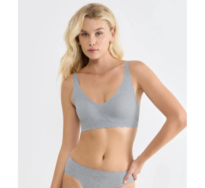sloggi ZERO Feel Bliss Soft podprsenka - GRAY - SLOGGI GRAY - SLOGGI sloggi ZERO Feel Bliss Soft podprsenka - GRAY - SLOGGI GRAY - SLOGGI