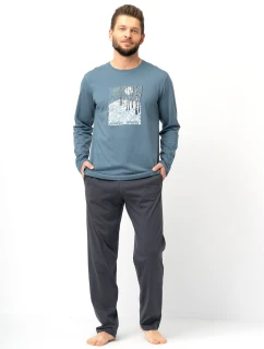 Pánské pyžamo MNS model 21299823 B25 délka/r M2XL - Key