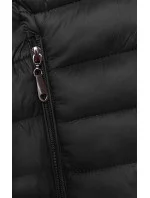 Černá dámská prošívaná vesta se stojáčkem model 20828089 - J.STYLE