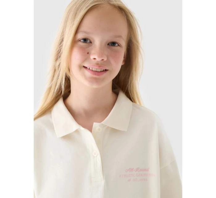 Hladký dívčí dlouhý rukáv Junior model 21885947 - 4F Hladký dívčí dlouhý rukáv Junior model 21885947 - 4F