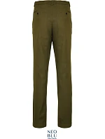 Men Pánské chino kalhoty deep khaki model 22500206 - NEOBLU Men Pánské chino kalhoty deep khaki model 22500206 - NEOBLU