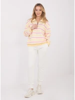 Bluzka IT BZ jasny żółty model 21834252 - FPrice Bluzka IT BZ jasny żółty model 21834252 - FPrice