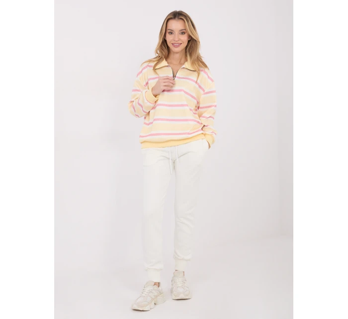 Bluzka IT BZ jasny żółty model 21834252 - FPrice Bluzka IT BZ jasny żółty model 21834252 - FPrice