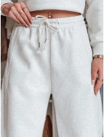 Dámské široké tepláky PREMIUM světle šedé Dstreet model 21988135 - FashionStreet Dámské široké tepláky PREMIUM světle šedé Dstreet model 21988135 - FashionStreet