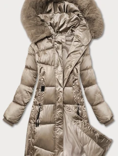 Zimowa kurtka plus size z kapturem model 21248319 - S'WEST